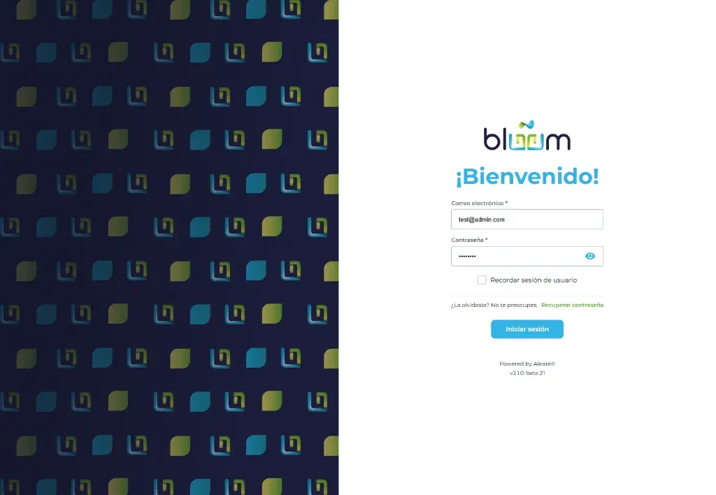 Bloom: Gestión y monitoreo agrícola en una sola plataforma · Web 1