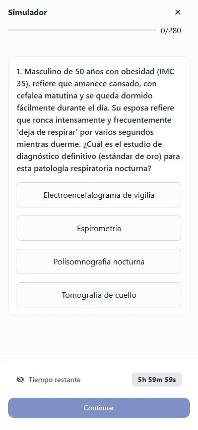 Exarmi: Preparación para el ENARM · Web Móvil 7
