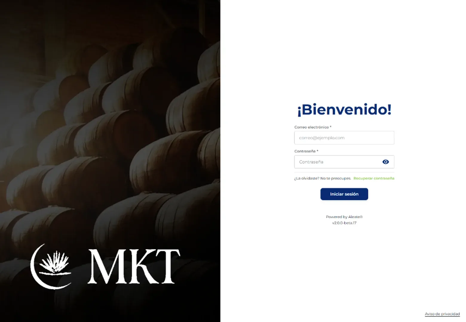 Tequila 3030: Operación de ventas y activaciones · Web 1