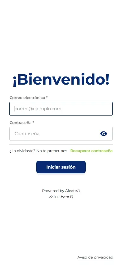 Tequila 3030: Operación de ventas y activaciones · Web Móvil 1